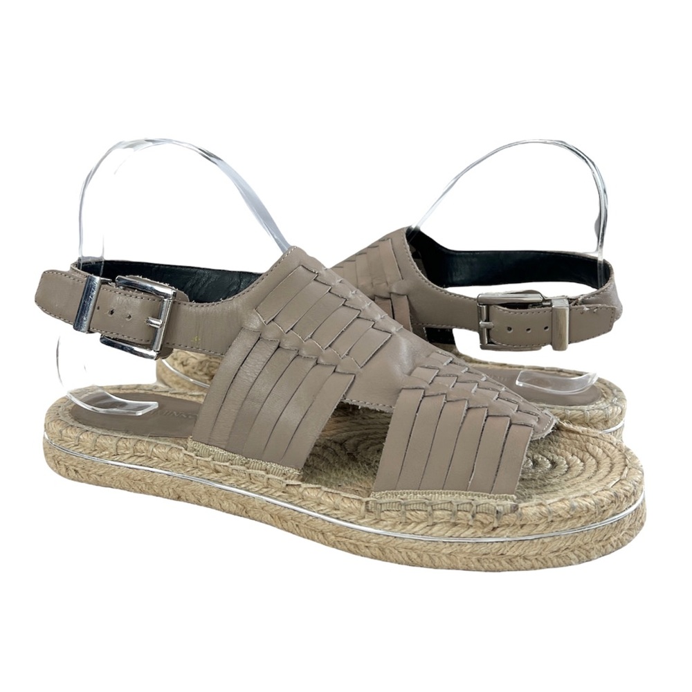 Rebecca Minkoff Gabriel Huarache Platform Espadrille Sandals Size 8M - Picture 3 of 16